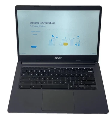 5 LOT Acer C933 Chromebooks 32GB Storage  4GB RAM (Memory)  Celeron N4000 CPU - Image 1 of 4