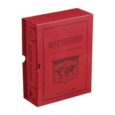 Battleship Vintage Bookshelf Edition Board Game - Image 1 of 3