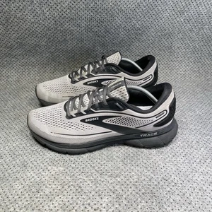 Brooks Trace Black White Running Wide Shoes Size 11 2E Men’s - Picture 1 of 9