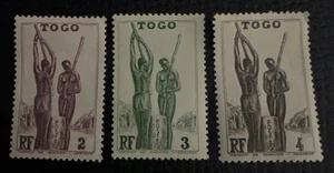 Togo Stamps #270-272 M-OG-H - Picture 1 of 2