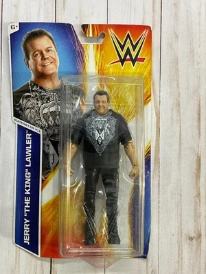 Figura de acción WWE Superstar #11 Jerry "The King" Lawler 6" Mattel 2014 J01 Foto 1 de 4