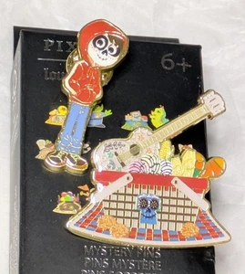 Loungefly Disney Pixar Picnic 2 Pin Set - Coco - Miguel - BL Exclusive - Opened - Picture 1 of 4