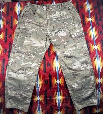 Calça tática CQR camuflagem carga utilitário trabalho caminhadas ao ar livre 42x32 tática - Imagem 1 de 4