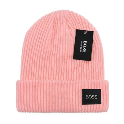 Nuevo HUGO BOSS Adulto Tejido Gorro Sombrero Invierno Calor Exterior Elasticidad Tejido Sombrero Foto 1 de 4