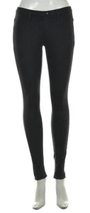 Uniqlo Womens Leggings Size S Charcoal Gray Solid Cropped Cotton - Picture 1 of 4