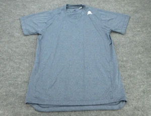 Adidas Camisa Adulto Mediana Azul Cuello Redondo Logo Manga Corta Ropa Activa Camiseta Para Hombres M - Imagen 1 de 22