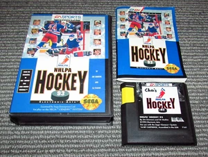 NHLPA Hockey '93 for Sega Genesis Complete Fast Shipping - Picture 1 of 3