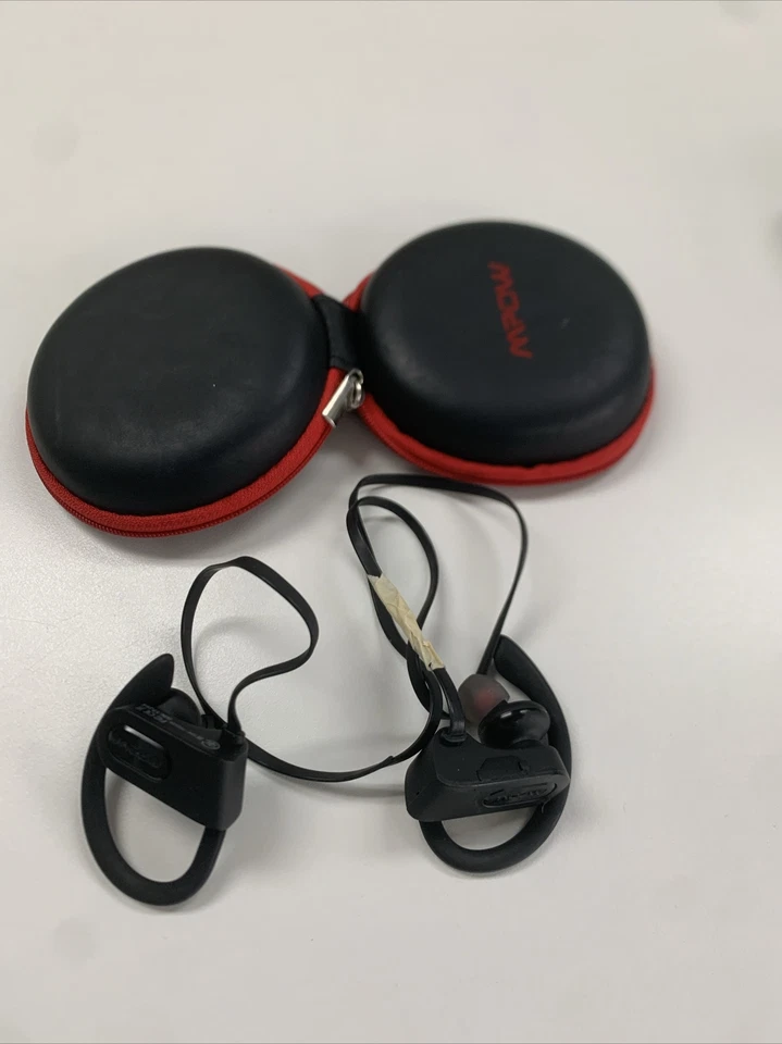 Mpow TWS Wireless Bluetooth Headset HiFi Stereo IPX7 Sports Ear Hook Headphones - Image 1 of 1