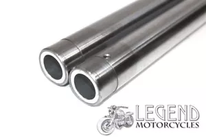 Suzuki GSF600 95-04 Fork Tubes Pair (2) Stanchions Chrome Bandit GSF - P5-03 - Picture 1 of 3