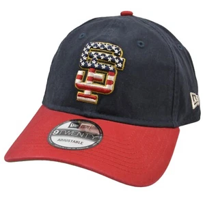 San Francisco Giants New Era 9TWENTY MLB 4. Juli patriotisch verstellbar Mütze - Bild 1 von 8