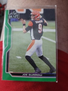 Joe Burrow - 2023 Leaf Draft - Card#B1-3 - Green CINCINNATI BENGALS 