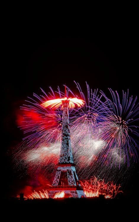 Digital Image Picture Photo Pic Wallpaper Background Eiffel Tower Fireworks 5 - Image 1 of 1