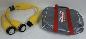 Furrion Shore Power Y Adapter (2) 50A 125V Female & (1) 50A Male # F5050YSY - Picture 1 of 6