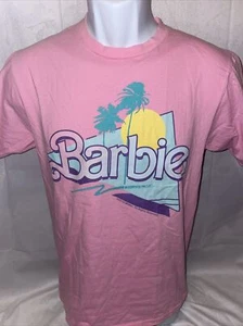 Barbie Mattel Pink 2018 Summer Shirt Size Small S - Picture 1 of 2