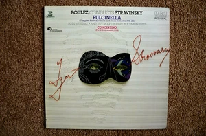 Boulez Conducts Stravinsky LP “Pulcinella” RCA Red Seal (ARL1-4415), Near Mint - Imagen 1 de 3
