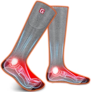 Electric Heated Socks Rechargebale Battery Powered Heating Socks for Men Women,W - Picture 1 of 12