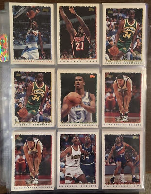 Individual 1994-95 NBA Topps Basketball Cards (#s 250 - 400) - Complete Your Set - Image 1 of 2