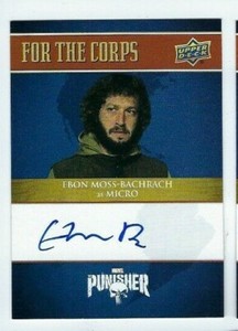 2020 Punisher season 1 autograph Ebon Moss-Bachrach (b)