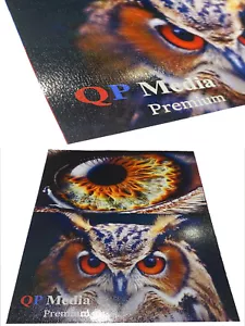 EMBOSSED TEXTURED GLOSS PHOTO QUALITY PRINTER PAPER, WOOD GRAIN EFFECT 50 SHEETS - Picture 1 of 3