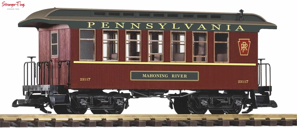 Piko PRR Wood Coach 231171:22.5 Scale, G Scale - Image 1 of 1