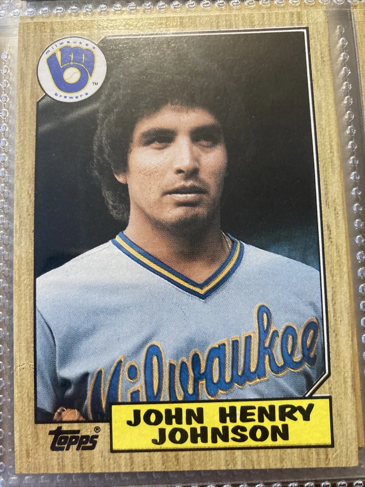 1987 Topps #377 John Henry Johnson - Image 1 of 2