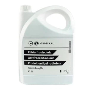 5 Liter Original Opel GM Kühlerfrostschutz Antifreeze Premix Longlife 95599872 - Bild 1 von 4