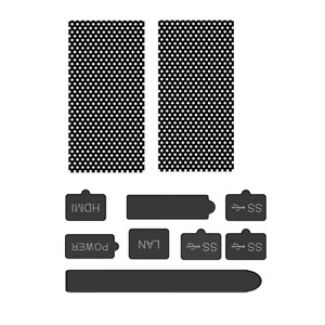 1Set Net+Silicone Plug Kit Dustproof Suit Mesh Filter For Xbox Series X Console - Picture 1 of 11