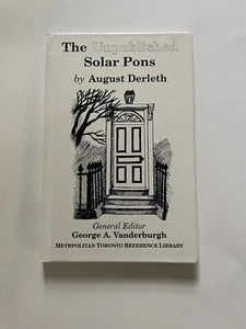 August Derleth -The Unpublished Solar Pons, Battered Silicon Dispatch Box, 1994 - Picture 1 of 4
