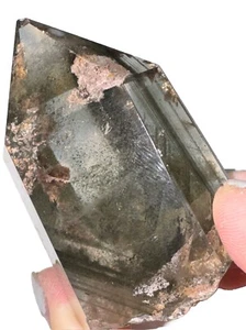 110g Großes Gartenquarz Poliert Grobe Spitze Probe Edelstein Heilung - Bild 1 von 9