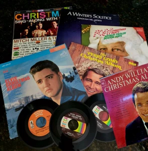Christmas Vinyl LP, 45RPM, & CD Collection of Albums_RnB, Soul, Pop, Country - Picture 1 of 65