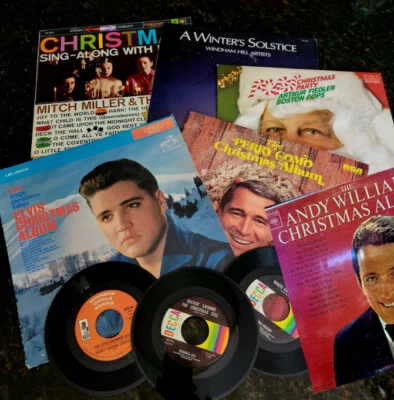 Christmas Vinyl LP, 45RPM,  & CD Collection of Albums_RnB, Soul, Pop, Country - Image 1 of 4