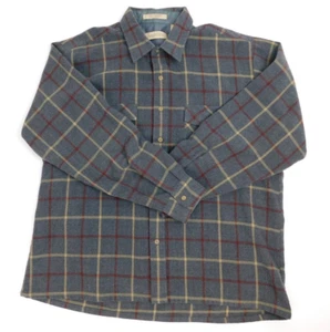 Clay Brooke Outdoors Mens Long Sleeve Button Flannel Size XL - Picture 1 of 14