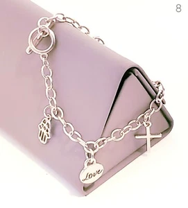Handmade Charm Bracelet with Love - Picture 1 of 3