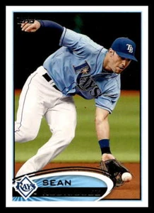 2012 Topps #628 Sean Rodriguez Tampa Bay Rays - Picture 1 of 2
