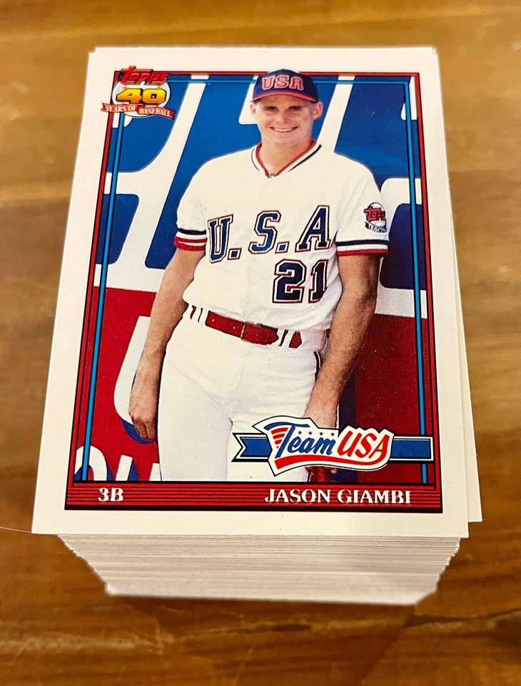 1991 Topps Traded Baseball Cards 1-132 (NM) - You Pick - Complete Your Set - Image 1 of 1