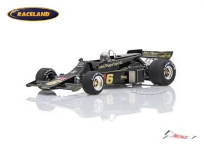 Lotus 77 Cosworth V8 F1 JPS GP Brasile 1976 Mario Andretti, GP Repliche 1:18 - Immagine 1 di 4
