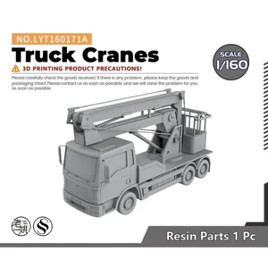 1/160 N Scale Construction Equipment Tow Truck Railroads Scenery Miniatures - Picture 1 of 3