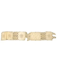Bracelet Crafted In India Intricate Design WWll  Unknown Material Damaged - Picture 1 of 6
