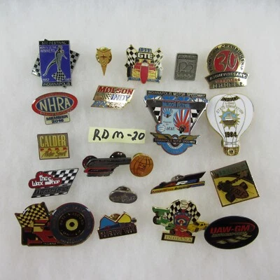 20 Indy 500 Collector Lapel Pin Indianapolis 500 Event Sponsors RDM-20 Pre-Owned - Image 1 of 4