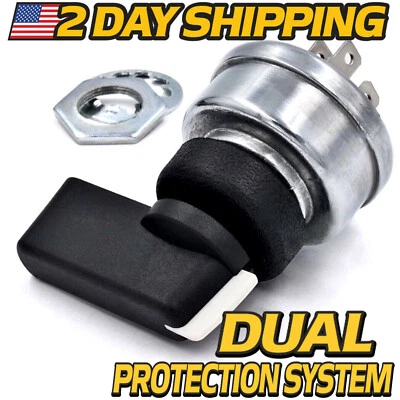 HD SWITCH 2 Day Shipping - Ignition Switch fits Miller Welder 217680 w/HANDLE &GROMMET