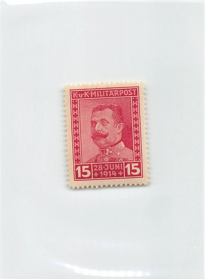 BOSNIEN HERZEGOWINA BOSNIA STAMP UNUSED ISSUED 1910 - 1914 KUK MILITAR POST 15 - Image 1 of 1