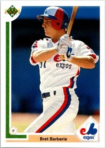 1991 Upper Deck Final Edition #67F Bret Barberie - Picture 1 of 1