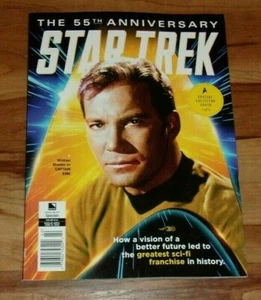 NEW 2022 The 55th Anniversary STAR TREK Special Collector Cover Magazine Shatner - Picture 1 of 2