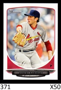 1-2013 BOWMAN DRAFT BASE ROB ROBERT KAMINSKY CARDINALS QTY AVAILABLE - Picture 1 of 2
