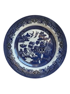 1 - Churchill Blue Willow 10" Dinner Plates - Picture 1 of 1