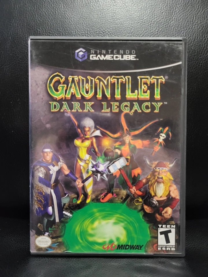 Gauntlet: Dark Legacy 任天堂 GameCube GCN 电子游戏完整 4 个玩家! — 第 1/4 张图片