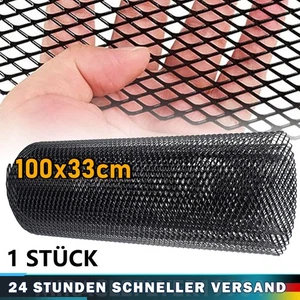 100×33cm Schwarz Renngitter Racing Gitter Auto Tuning Renngitter Streckgitte - Bild 1 von 13