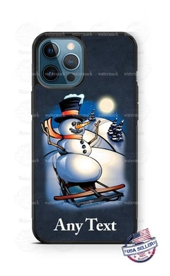 Frosty the Snow Christmas Phone Case Cover for iPhone 16 Samsung A14 S23 Google - Image 1 of 4