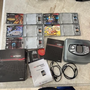 Nokia N Gage Console Phone  -6 Games included Untested With Box And Manuels - Picture 1 of 19