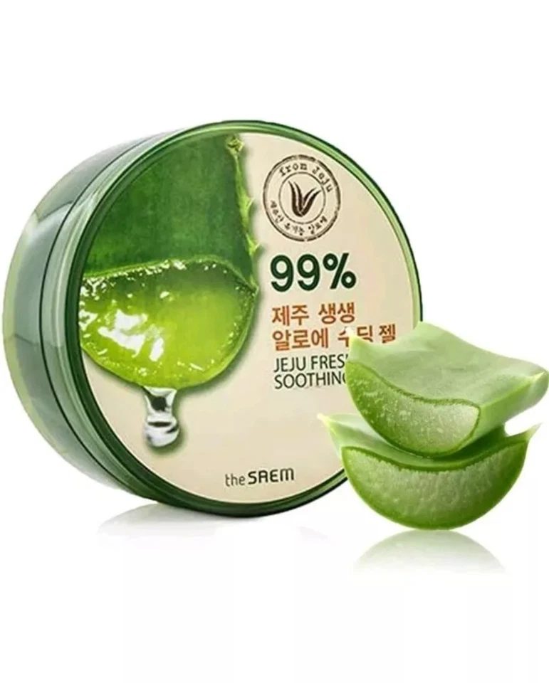 Gel de Aloe Vera Orgánico con Aloe 100% Puro - Gel Calmante de Aloe Fresco Jeju -... Foto 1 de 3